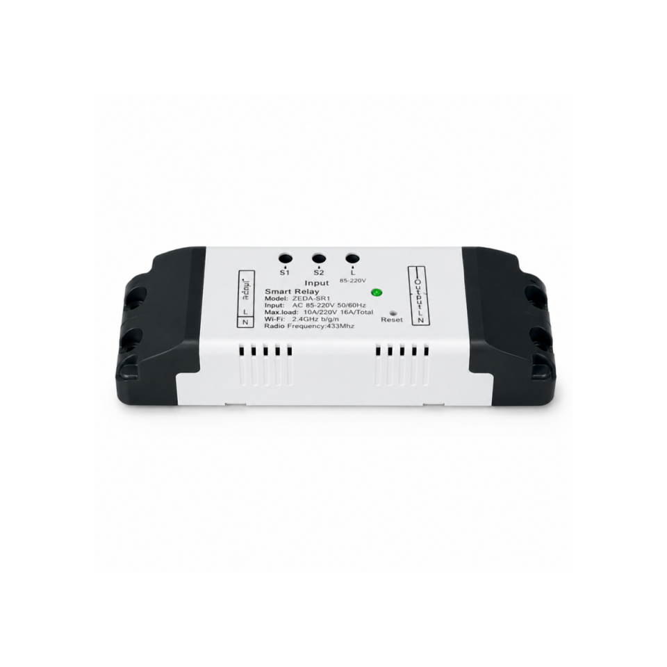 ZEDA WIFI 2 İki Röleli Wi-Fi + RF Akıllı Kontrol Modülü