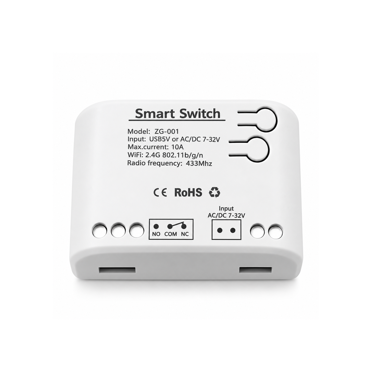 ZEDA WIFI 1 Tek Röleli Wi-Fi + RF Akıllı Kontrol Modülü
