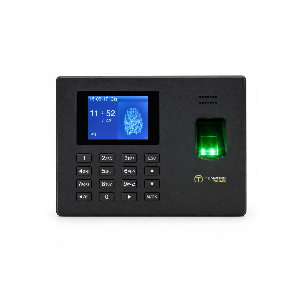 ZEDA D20 Parmak İzli ve Proximity Kartlı Geçiş Kontrol Terminali