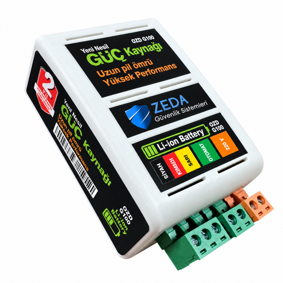 ZEDA G100 12V Li-ion Pilli Kesintisiz Güç Kaynağı
